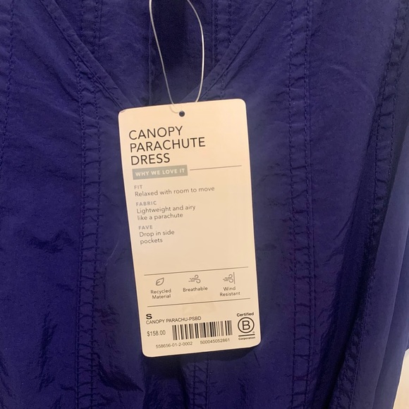 NWT. Athleta parachute dress. Size small. - Picture 2 of 3